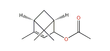 cis-4,6,6-Trimethylbicyclo[3.1.1]hept-3-en-2-ol acetate